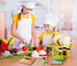 Kids Knives Set for Real Cooking, Toddler Knife Set with Cutting Board, Safe Knife, Peeler, and Fruit Cutters