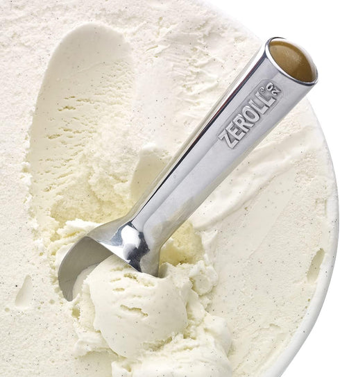 20, 1020 40 2-Ounce Zeroll, Size in Silver Original Ice Cream Unique Liquid Filled Heat Conductive Handle Simple One