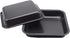 2pcs Mini Baking Pans, 8 X 8 Inch Square Cake Pan, Nonstick Heavy Carbon Steel Bread Pan Bakeware