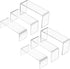 Acrylic Display Stand Riser - Clear Small Decorator Stand Shelf for Figures, Jewelry, Cupcake, Dessert - 2 Sets