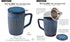 18-Ounce casaWare Shell Tilt & Drip Tea Infuser Mug (Ocean Blue)