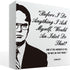 Inspirational Funny Wood Sign, 5x5inch Office Decor, Self-improvement Tabletop Decor, Dwight Saying Plaque