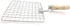 Papad Jali Stainless Steel Wire Roaster Rack, Wooden Handle, Roast Grill Chapati, Toast Roti