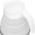 Folding Electric Kettle, US Plug 110V 400W Collapsible Hot Water Kettle with Detachable Power Cord, White