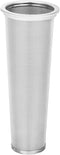 Cold Brew Coffee Filter for 64 OZ Mason Jar, 304 Stainless Steel Strainer with Seal Ring for Iced Drinks