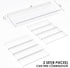 Spice Drawer Organizer, 4 Tier Clear Acrylic Expandable from 13" to 26", Kitchen Drawer Spice Rack Tray