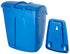 San Jamar SI2000 Saf-T-Ice Plastic Scoop Caddy, 86 oz, Blue