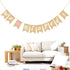 LUOZZY We Eloped Banner, Romantic Love Heart Banner, Proposal Photo Props for Engagement Wedding Party Decorations