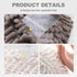 ROWPOZ 2PCS 6.7Inch Absorbent Hanging Hand Towel Ball for Kitchen & Bathroom, Chenille Plush Hand Towel Puff Ball Hand