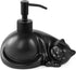 Cat Shape Soap/Lotion/Hand Sanitizer Stainless Steel Pump Dispenser Gifts for Cat Lovers,