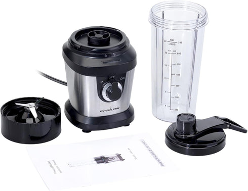 Smoothie Blender, Personal Blender for Protein Shakes, 24 Oz BPA Free Travel Cup, Portable Juicer with LED Display