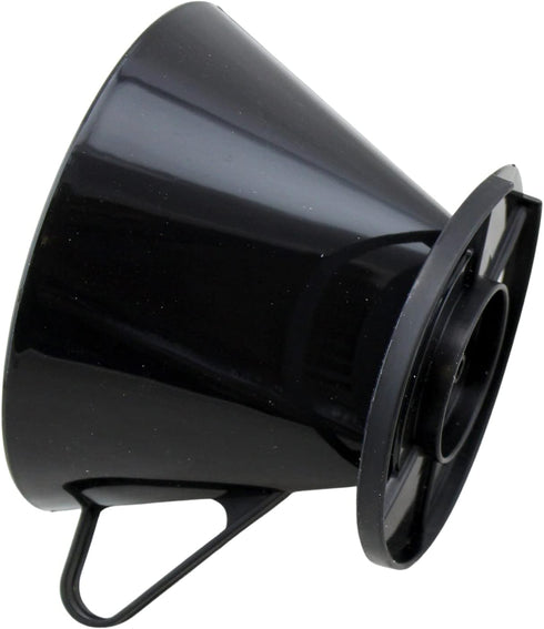 Gourmet Style Single Cup #2 Cone Pour Over Coffee Brewer Dripper, Portable Easy to Use Coffee Maker