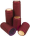 Heat Shrink Capsules, 100 Pcs Oriental Red Matte Surface Wine Brewing Caps for Professional and Home Use