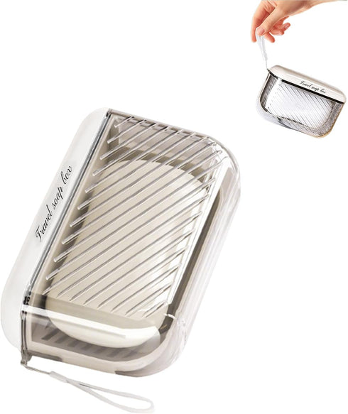 LERAO Travel Soap Case Soap Holder Bar,Soap Dish Travel Plastic Soap Dish for