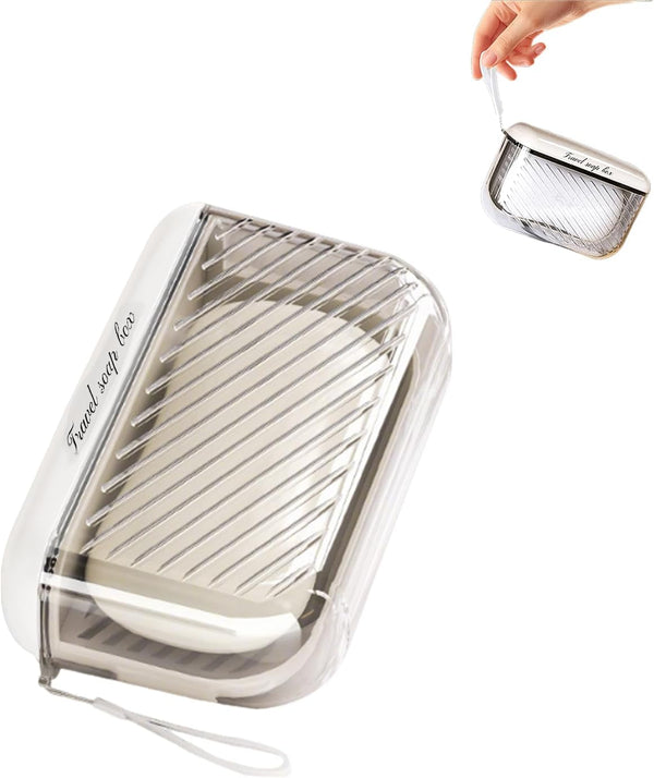 LERAO Travel Soap Case Soap Holder Bar,Soap Dish Travel Plastic Soap Dish for