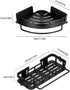 Asotckom 3-Pack, 11.42" 8.27" 2.09", x x Triangle Shower Kitchen Organizer, Caddy Bathroom Caddy Waterproof Large