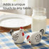 Set Ceramic Farmhouse Salt & Pepper Shaker (Chickens)