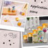 SUNNYCLUE 40Pcs Tiny Glass Storage Jars, 10ml Glass Jars with Aluminium Screw Caps, Clear Glass Sample Vials for