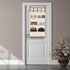 Over the Door Shoe Rack, Short Hanging Organizer with Large Deep Pockets for 14+ Pairs Shoes, Dorm Storage