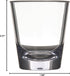 Carlisle FoodService Products Alibi Round Clear Glass, 1.8 Ounces, (Pack of 24) for Restaurants, Catering