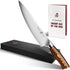 TUO 8 Inch Chef Knife - Sharp Kitchen Knife with Pakkawood Handle, High Carbon Steel, Gift Box