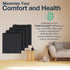 Crucial Air Replacement Carbon Filter - Compatible with Kenmore 83378, Whirlpool 8171434 (4 Pack)