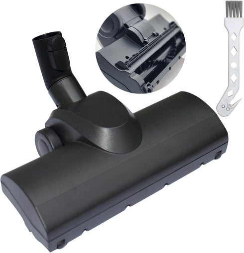 Miele Turbo Brush Head Compatible with Miele Vacuum Cleaners, Easy Pet Hair Removal for Low Carpet and Hard Floors