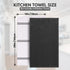 Infinitee Xclusives 100% Cotton Kitchen Towels, 15x25 Inch Ultra Soft Tea Towel, Super Absorbent Terry Dish Towels
