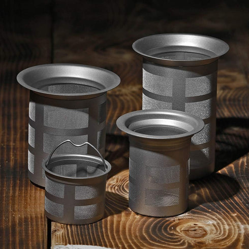 Lixada Titanium Mesh Tea Infuser Basket for Teapot, Kettle, or Cup