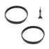 Replacement Belt for Bissell PowerForce Helix Vacuum Cleaner - Compatible with Models 2191U, 2191, 2 Belts