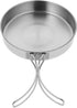 Didiseaon Mini Omelette Pan, Stainless Steel Non-stick, Ergonomically Designed for Easy Cleaning, Portable