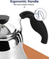 Tea Kettle for Stovetop, Barista's Choice Gooseneck Pour Over with Flow Control, Stainless Steel Water Kettle, 28oz