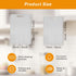 FODDOM 100% ((11.5L*8W) (9.8L*6W)) Titanium Cutting Boards for Kitchen, Pure Titanium Cutting Board, Stainless Double