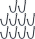 Antrader Early American Single Iron Hooks, Decorative Colonial Wall Key Coat Hanger, Pack of 10