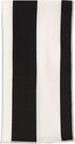 Black and White Table Linens, 100% Cotton Cloth Napkins 18" Dinner Pk 4