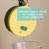 Microwave Ramen Bowl Cooker with Handles, Noodle Bowls with Lid and Chopsticks, Dishwasher Safe, Yellow & Green