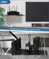 Ardier 24 lbs, Wall-Mounted Projector Shelf, Wooden Media Holder Holds Up to Floating Entertainment Shelves Furniture