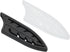 PATIKIL Knife Sheaths for 3" Ceramic Knife, 2 Pcs Knife Edge Guard Covers, Black & Transparent