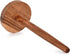 NIRMAN Acacia Wood Paper Towel Holder Decorative Countertop Standing Rolls Holder for Kitchen, Toilet, Pantry and Bathroom (5" x 5" x 12")