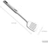 Stainless Steel Slotted Spatula,Cooking Utensil For Kitchen Use With Hollow Handle,Silver/14.9Inch by GXONE