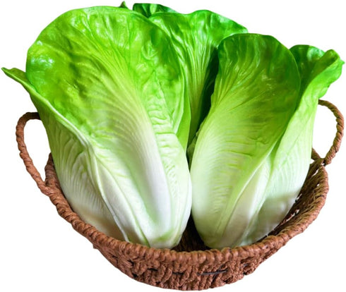 Generic 3pcs Realistic Artificial Fake Lettuce, Fake Vegetable, Artificial Vegetables for Decoration, Home