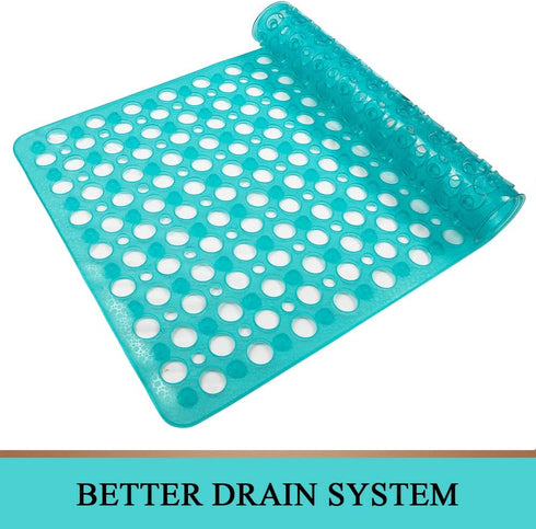 30 17 inch Bath Mat for Tub, x Non Slip Bathtub Mat Machine Washable Shower Mat with Suction Cups, Quick Drain Bathtub