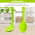 6 Boao Pieces Small Multicolored Silicone Mixing Spoons Heat Resistant Nonstick Silicone Serving Spoon for Kitchen
