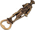 Pirate Skeleton Skull Beer Bottle Opener, Wine Opener Barware for Dad, Husband, Boyfriend, Men