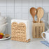 Kriitools Wicker Rattan Napkin Holder for Table, Kitchen Dining, Bar, Coffee Table, Farmhouse Rustic Boho Home Decor