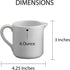 HIC Kitchen Sugar and Creamer Set, Fine Porcelain, 2-Piece