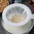 6 Pack - 200 Mesh Fine Mesh Strainer & Nut Milk Bags, Reusable Food Strainer, Food Grade BPA-Free, Ultra Strong Fine