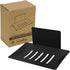Soap Dish for Shower, 5 Slot Self-Adhesive Wall Mounted Soap Holder, Stainless Steel Black Soap Tray