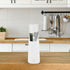 FRCOLOR Kitchen Utensil Holder for Countertop, Multifunctional Draining Chopstick Cage, Minimalistic Fork Spoon Utensil Holder with Lid (White) by FRCOLOR