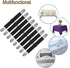 8Pcs Adjustable Bed Sheet Straps Clips, Elastic Fasteners Holder for Mattress, Sofa, Table Cloth